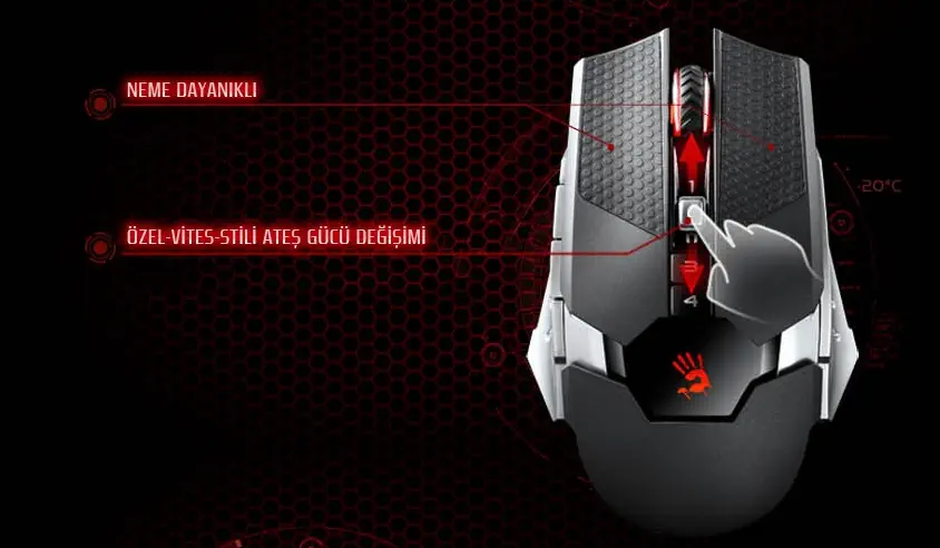 Bloody T5 Multi-Core Kablolu Gaming Mouse