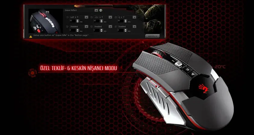 Bloody T5 Multi-Core Kablolu Gaming Mouse