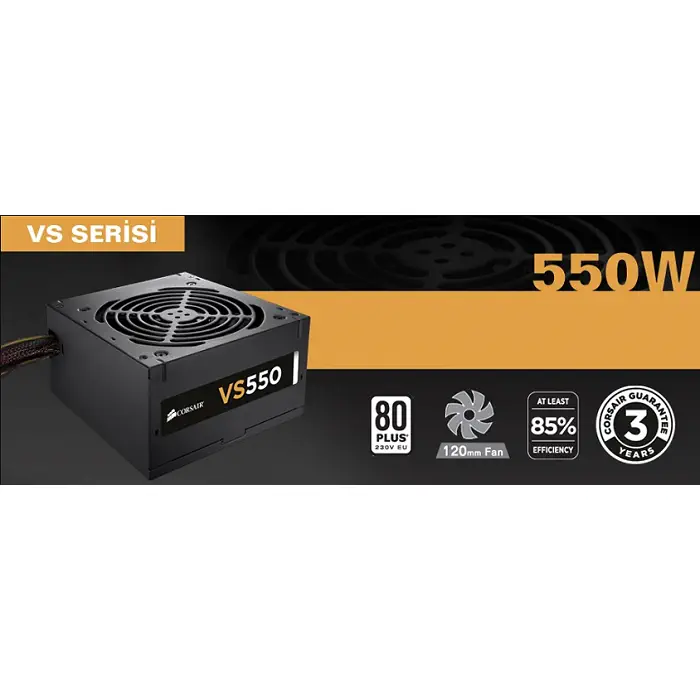 Corsair VS550 CP-9020097-EU Power Supply