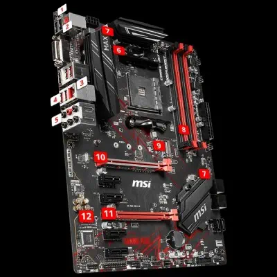 MSI B450 Gaming Plus Max Gaming Anakart