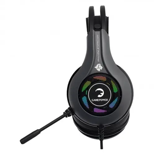 Gamepower Tinker Siyah 7.1 Surround RGB Gaming Kulaklık