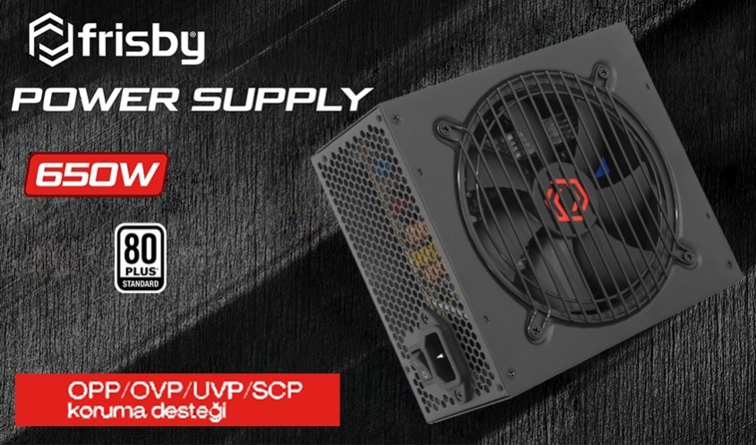 Frisby FR-PS6580P 650W 80 Plus Power Supply
