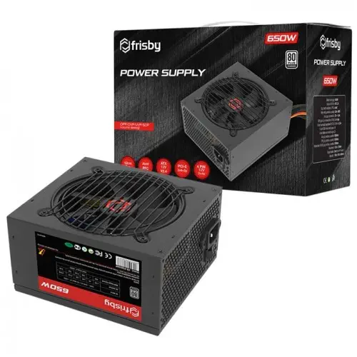 Frisby FR-PS6580P 650W 80 Plus Power Supply