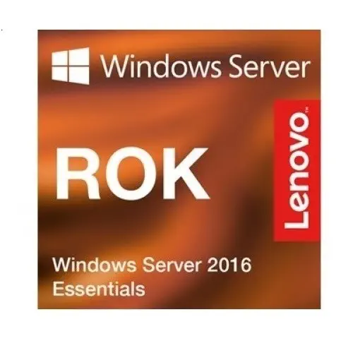 Lenovo 01GU595 Rok Windows Server 2016 Essentials Sunucu Yazılımı