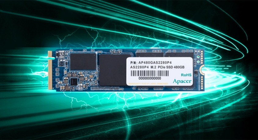 Apacer AS2280P4 AP480GAS2280P4-1 480GB NVMe PCIe M.2 SSD Disk
