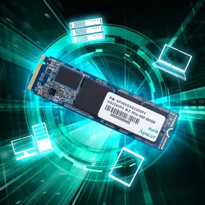 Apacer AS2280P4 AP480GAS2280P4-1 480GB NVMe PCIe M.2 SSD Disk