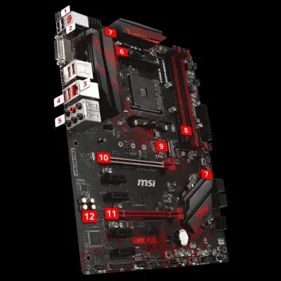 MSI B450 Gaming Plus Gaming Anakart