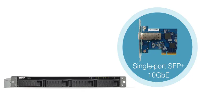 Qnap TS-431XU-RP Nas Depolama Ünitesi 