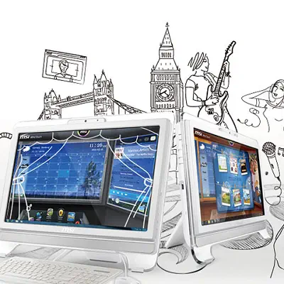 Msı AE2051 E1800 Beyaz All In One Pc