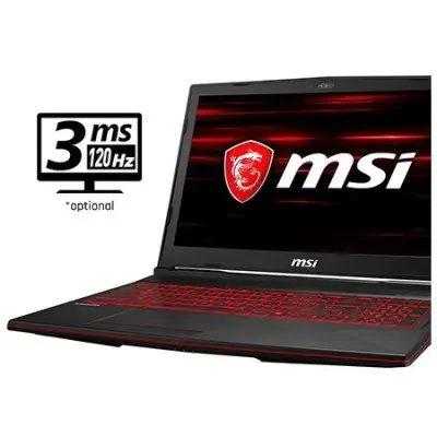 MSI GL63 9SC-201XTR Gaming Notebook