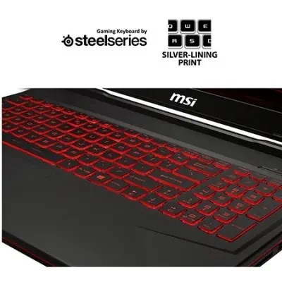 MSI GL63 9SC-201XTR Gaming Notebook