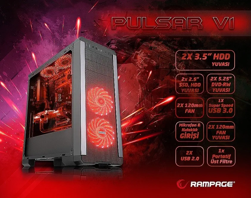 Everest Rampage Pulsar V1 Oyun Kasa