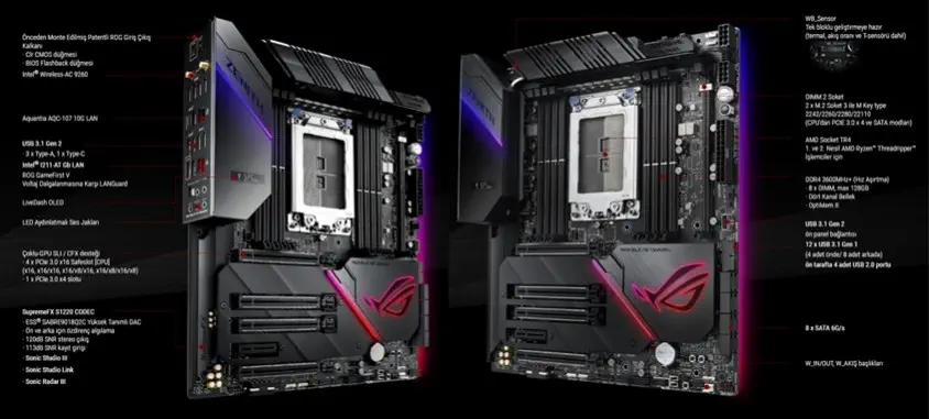 Asus ROG Zenith Extreme Alpha Gaming Anakart