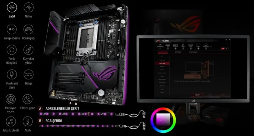 Asus ROG Zenith Extreme Alpha Gaming Anakart