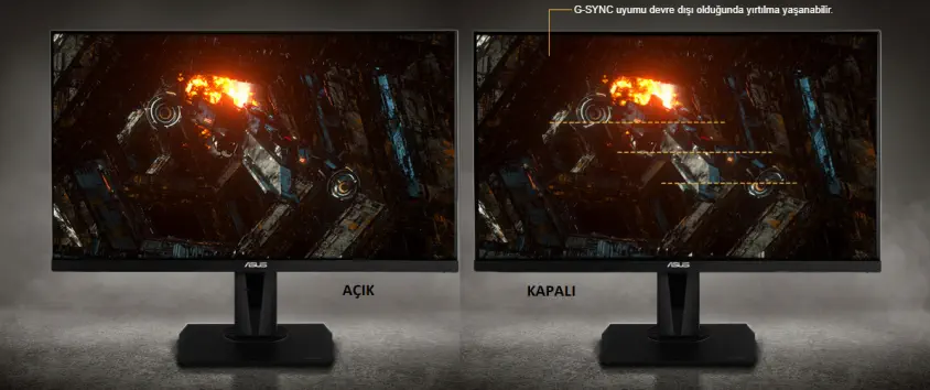 ASUS TUF VG27AQ 27″ 1ms 165Hz Pivot IPS Gaming Monitör
