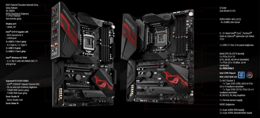 Asus Maximus XI Hero Wi-Fi Gaming Anakart