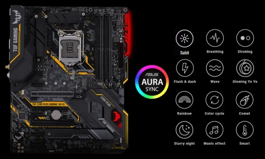 Asus TUF Z390-Plus Gaming Wi-Fi Gaming Anakart