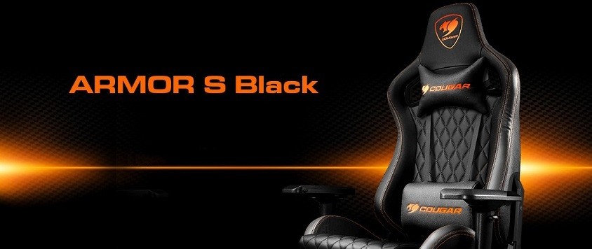 Cougar Armor-S Black CGR-NXNB-ASB Gaming Koltuk