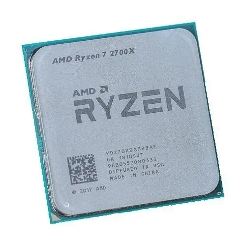 AMD Ryzen 7 2700X Kutusuz İşlemci