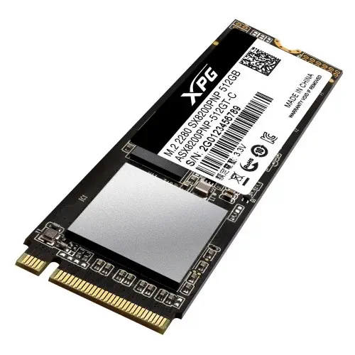 XPG SSD 512GB SX8200 Pro 512GB M.2 PCIe  3500/2300MB ASX8200PNP-512GT-C