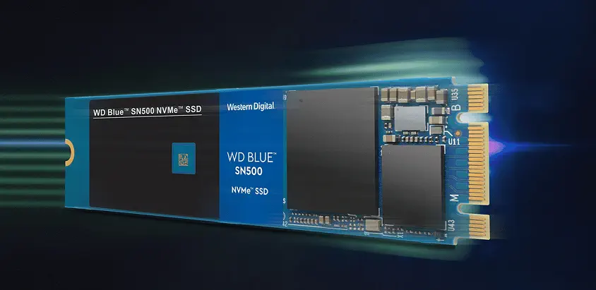 WD Blue SN500 WDS250G1B0C 250GB 1700/1300 MB/s NVMe M.2 SSD Disk