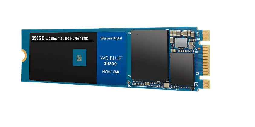 WD Blue SN500 WDS250G1B0C 250GB 1700/1300 MB/s NVMe M.2 SSD Disk