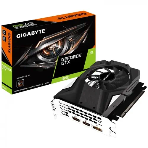 Gigabyte GeForce GTX 1650 Mini ITX OC 4G GV-N1650IXOC-4GD Gaming Ekran Kartı