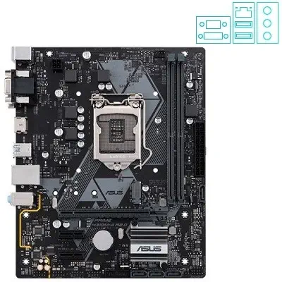 Asus PRIME H310M-R R2.0 Intel H310 Soket 1151 2666Mhz mATX Gaming (Oyuncu) Anakart