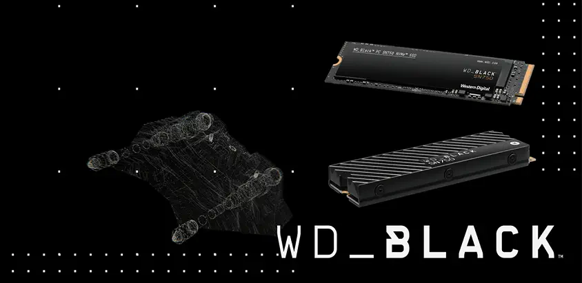 WD Black SN750 WDS250G3X0C  250GB NVMe M.2 SSD Disk