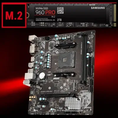 MSI B450M-A PRO MAX Gaming Anakart