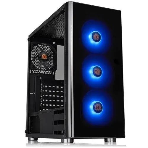 Thermaltake V200TG CA-1K8-00M1WN-01 USB 3.0 Midi Tower RGB Temperli Gaming (Oyuncu) Kasa 