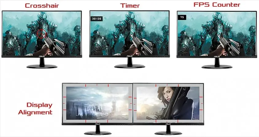 Asus VP249HE 23.8 inç Gaming Monitör