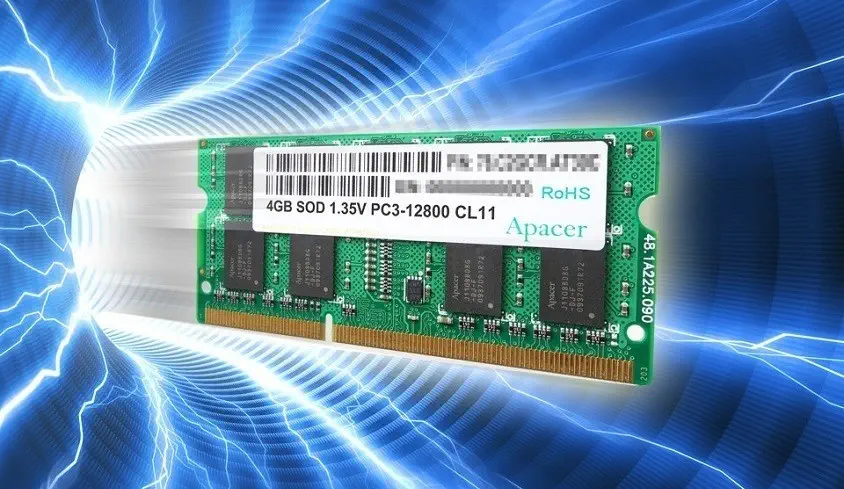 Apacer 4GB DDR3 1600Mhz SODIMM Notebook Ram (Bellek) - DS.04G2K.KAM