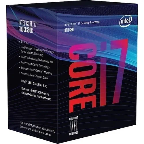 Intel Core  i7-9700F 3.0Ghz 12MB Soket 1151 İşlemci (Fanlı)