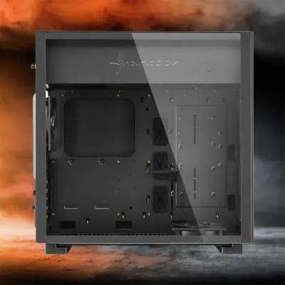 Sharkoon Pure Steel Black Gaming Kasa