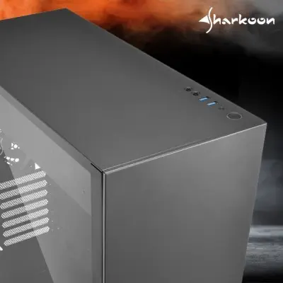 Sharkoon Pure Steel Black Gaming Kasa