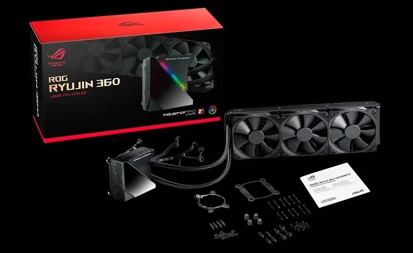 ASUS ROG RYUJIN 360 RGB LiveDash OLED 360mm İşlemci Sıvı Soğutucu