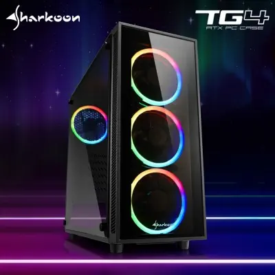Sharkoon TG4 RGB Gaming Kasa