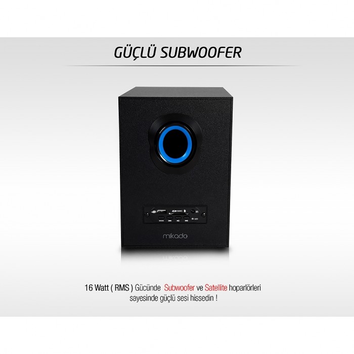 Mikado MD-1700BT Bluetooth Speaker