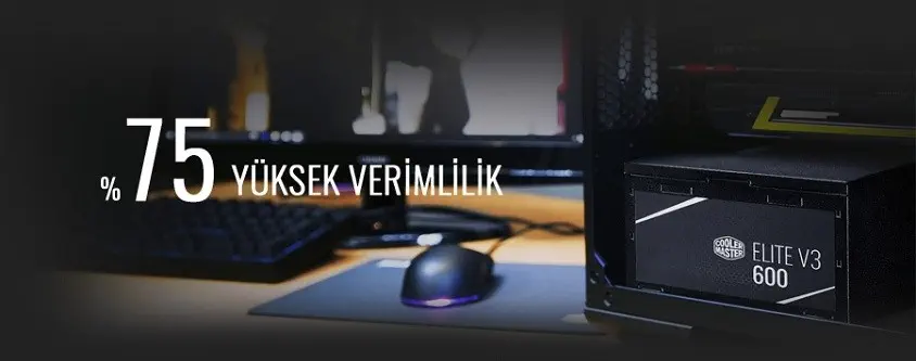 Cooler Master RC-MCB-B511D-KANB60-STU 600W Midi Tower Kasa