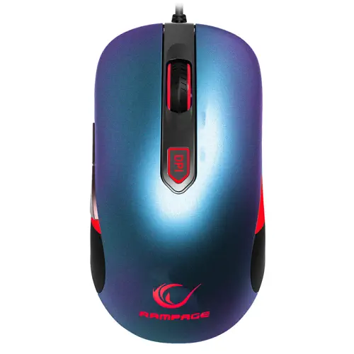 Everest Rampage SMX-R10 Makrolu Oyuncu Mouse Mavi