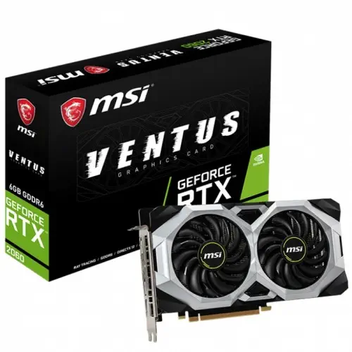MSI GeForce RTX 2060 Ventus 6G Gaming Ekran Kartı