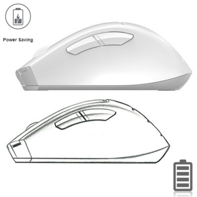A4 Tech FG30 Kablosuz Beyaz Mouse