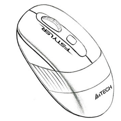 A4 Tech FG30 Kablosuz Beyaz Mouse