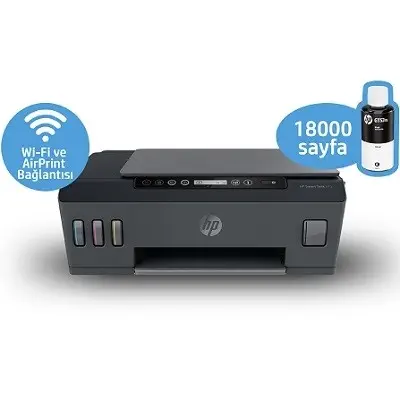 HP Smart Tank 515 1TJ09A Yazıcı/Fotokopi/Tarama/ Wi-Fi  Renkli Çok Fonksiyonlu Yazıcı 