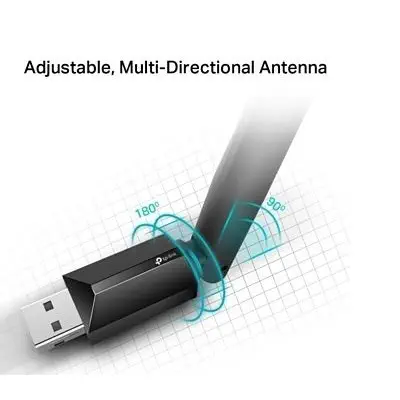 Tp-Link Archer T2U Plus AC600 Dual Band USB Adaptör
