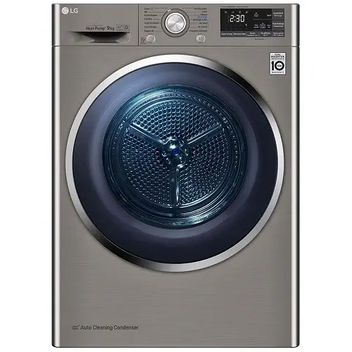 LG RC90U2EV2W A+++ 9 Kg Çift Inverter Çamaşır Kurutma Makinesi