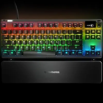 SteelSeries Apex 7 64644 RGB Red Switch Mekanik Türkçe Gaming Klavye