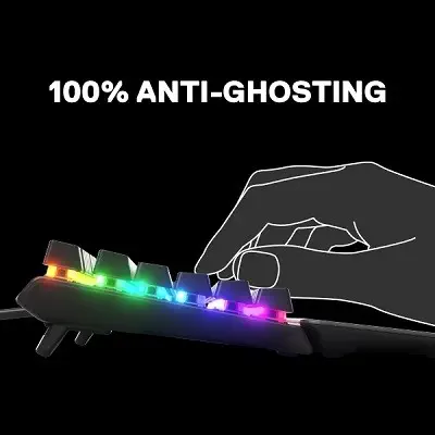 SteelSeries Apex 7 64644 RGB Red Switch Mekanik Türkçe Gaming Klavye