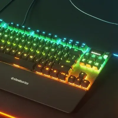 SteelSeries Apex 7 64644 RGB Red Switch Mekanik Türkçe Gaming Klavye